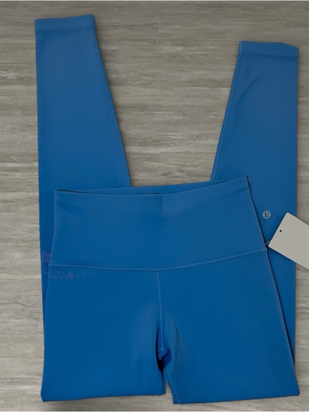 NWT Lululemon Wunder Train High-Rise with Pockets 28”- Pool Party 8 - Picture 1 of 4